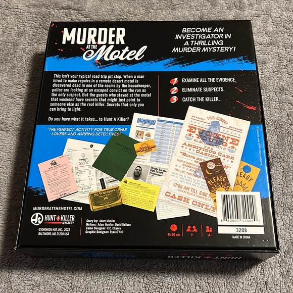 Murder at the motel board game - Picture 2 of 4